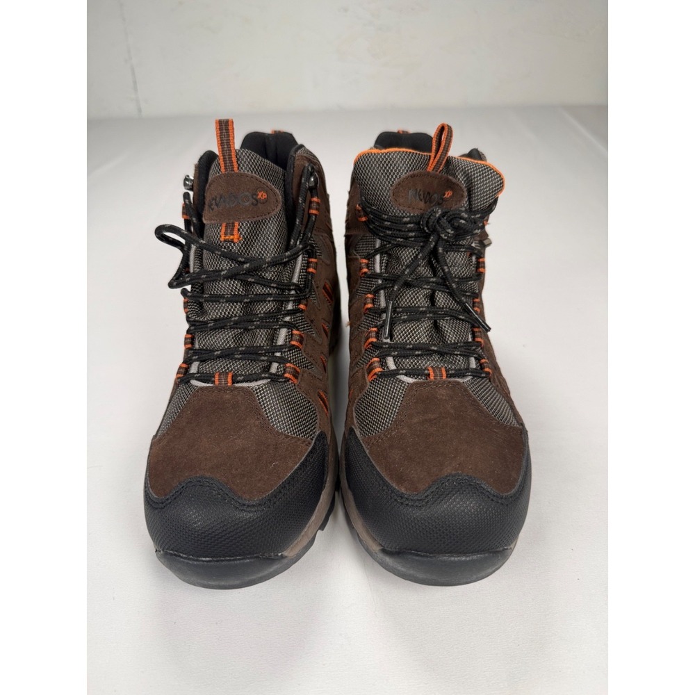 NEVADOS WATERPROOF BROWN BLACK LEATHER HIKING WORK ANKLE MENS 8.5 BOOTS